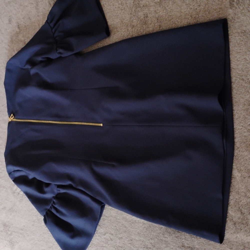 Sail to Sable NWT Navy Bell Sleeve Dress - Picture 7 of 7